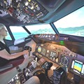 Unser Boeing 737 - Simulator im Einsatz